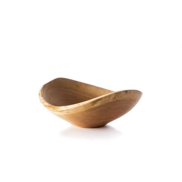 Andrew Pearce Live Edge Wood Bowl, Medium — Cherry