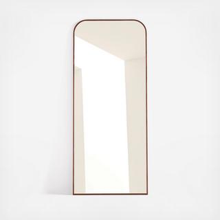 Large Edge Arch Floor Mirror