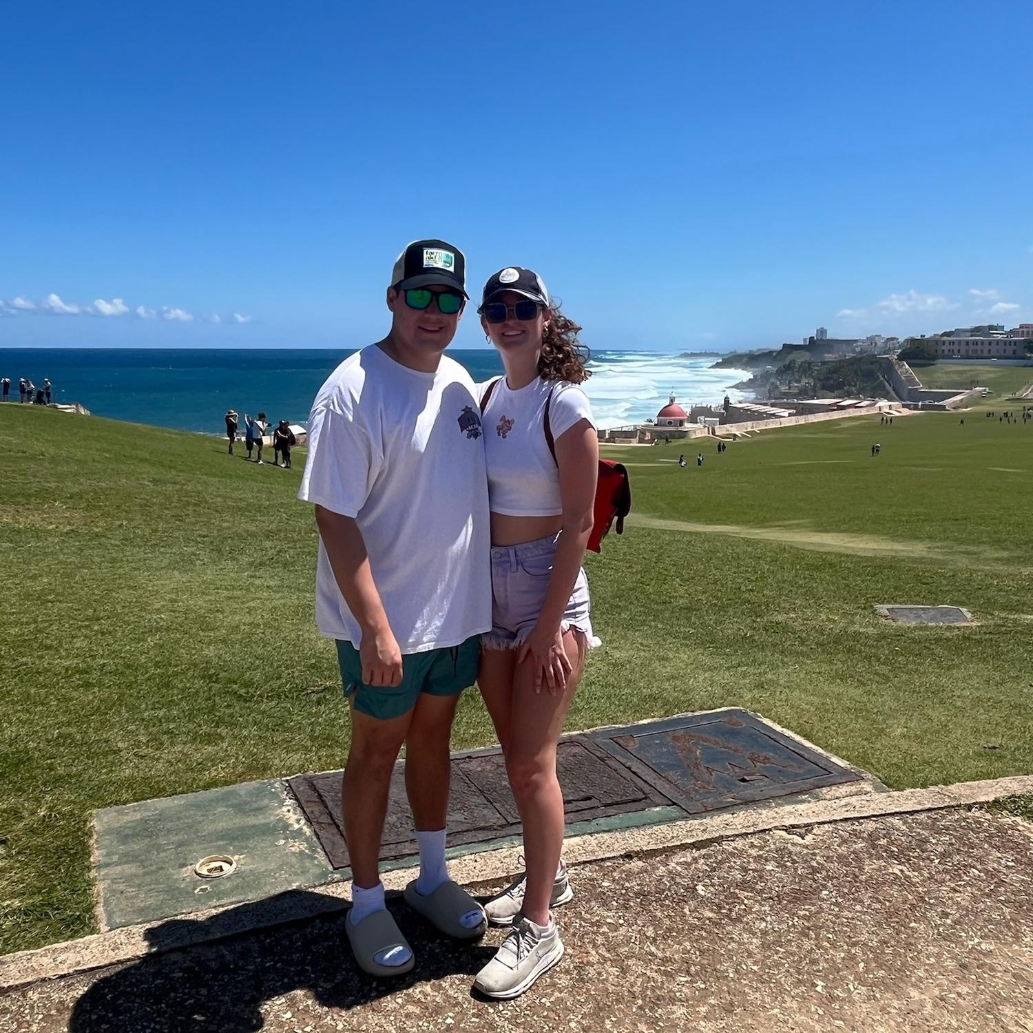 Outside the fort in PR!