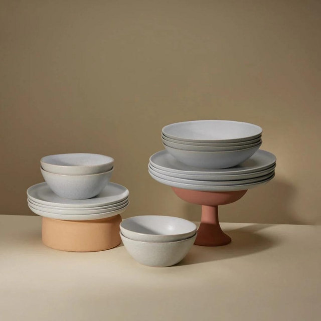 Dinnerware Set - Stone Blue