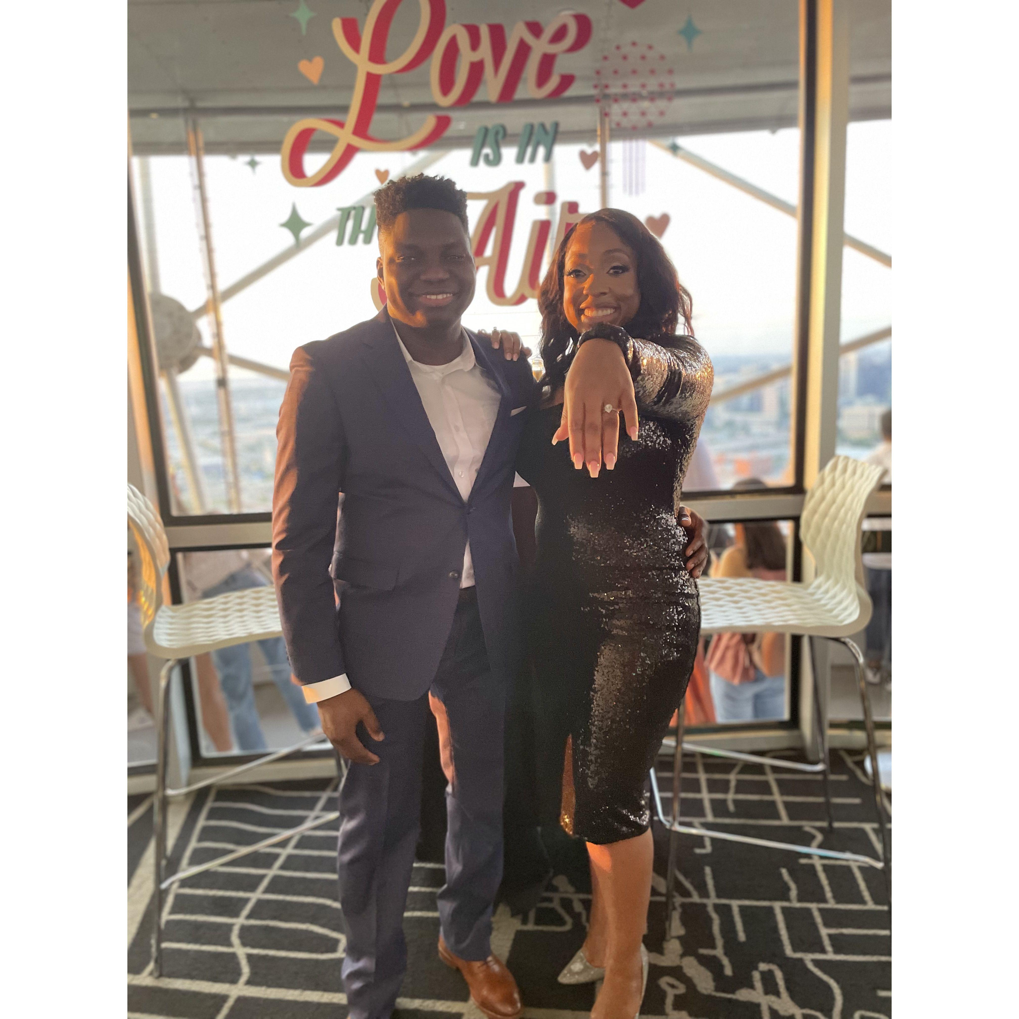 The Proposal! He did such a great job!