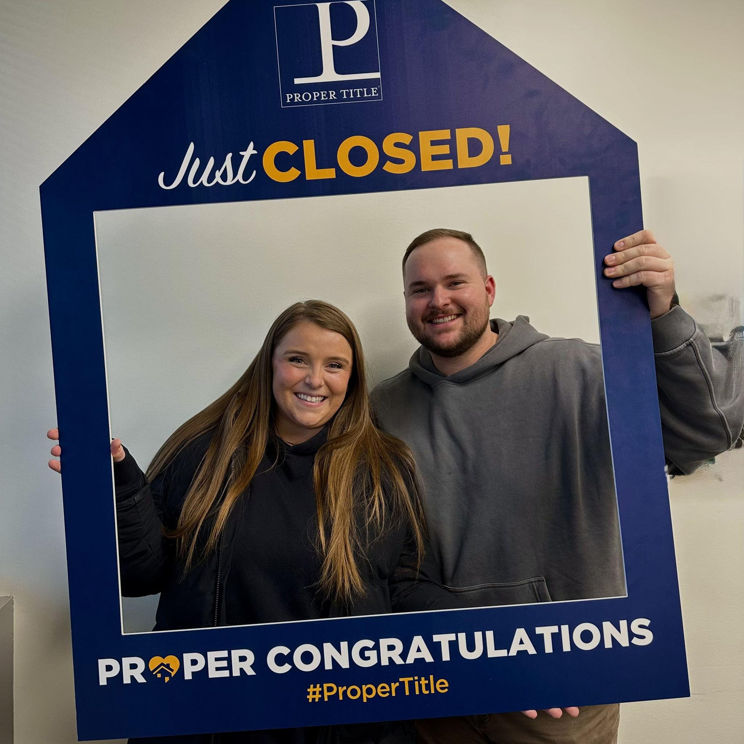 Purchasing our first home.