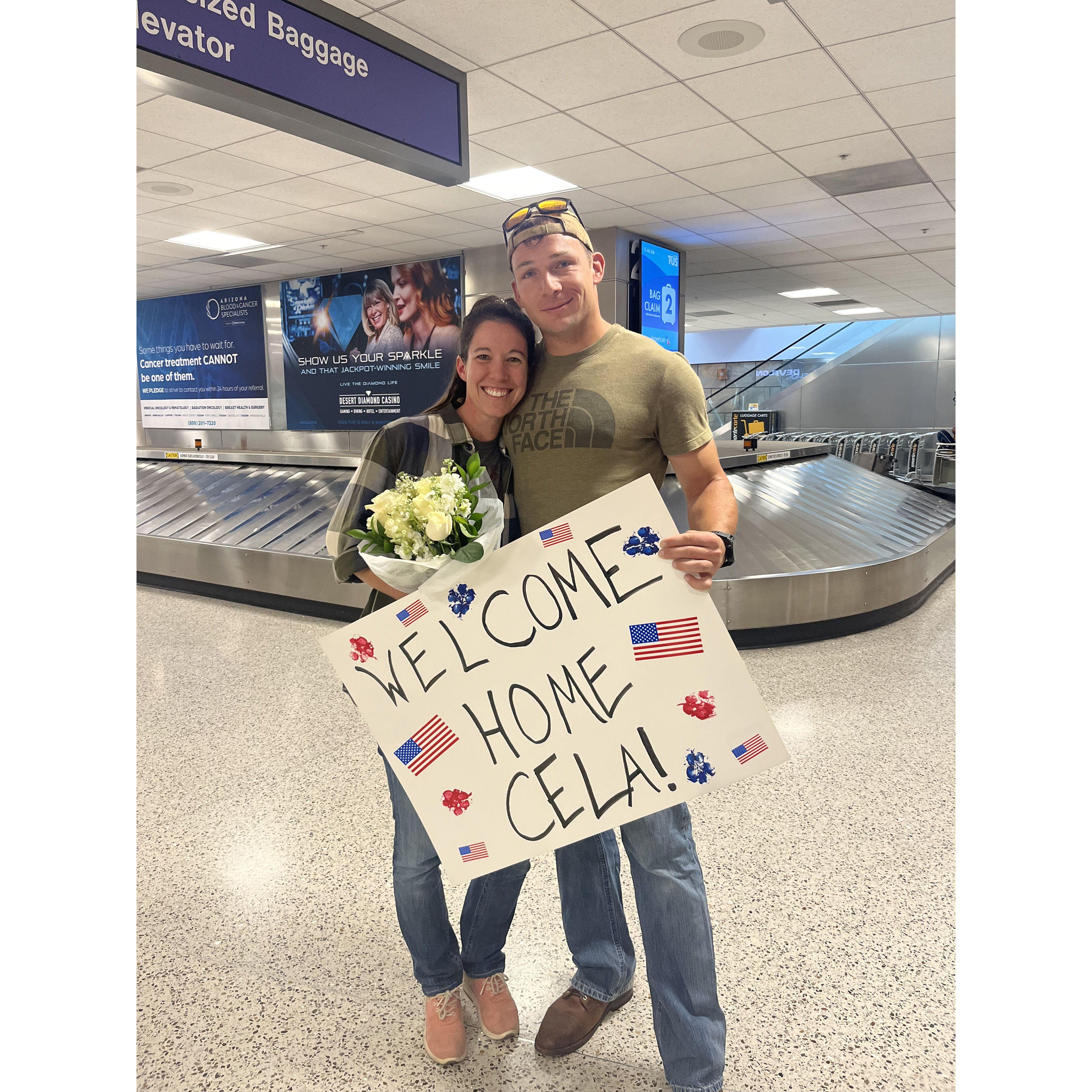 Good thing "Deployments make the heart grow fonder" - deployment number 2 for us