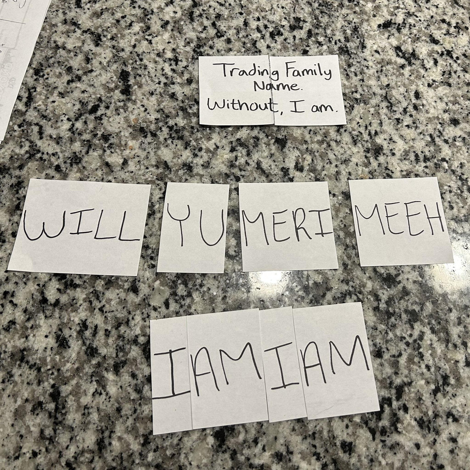 a fun little proposal puzzle...