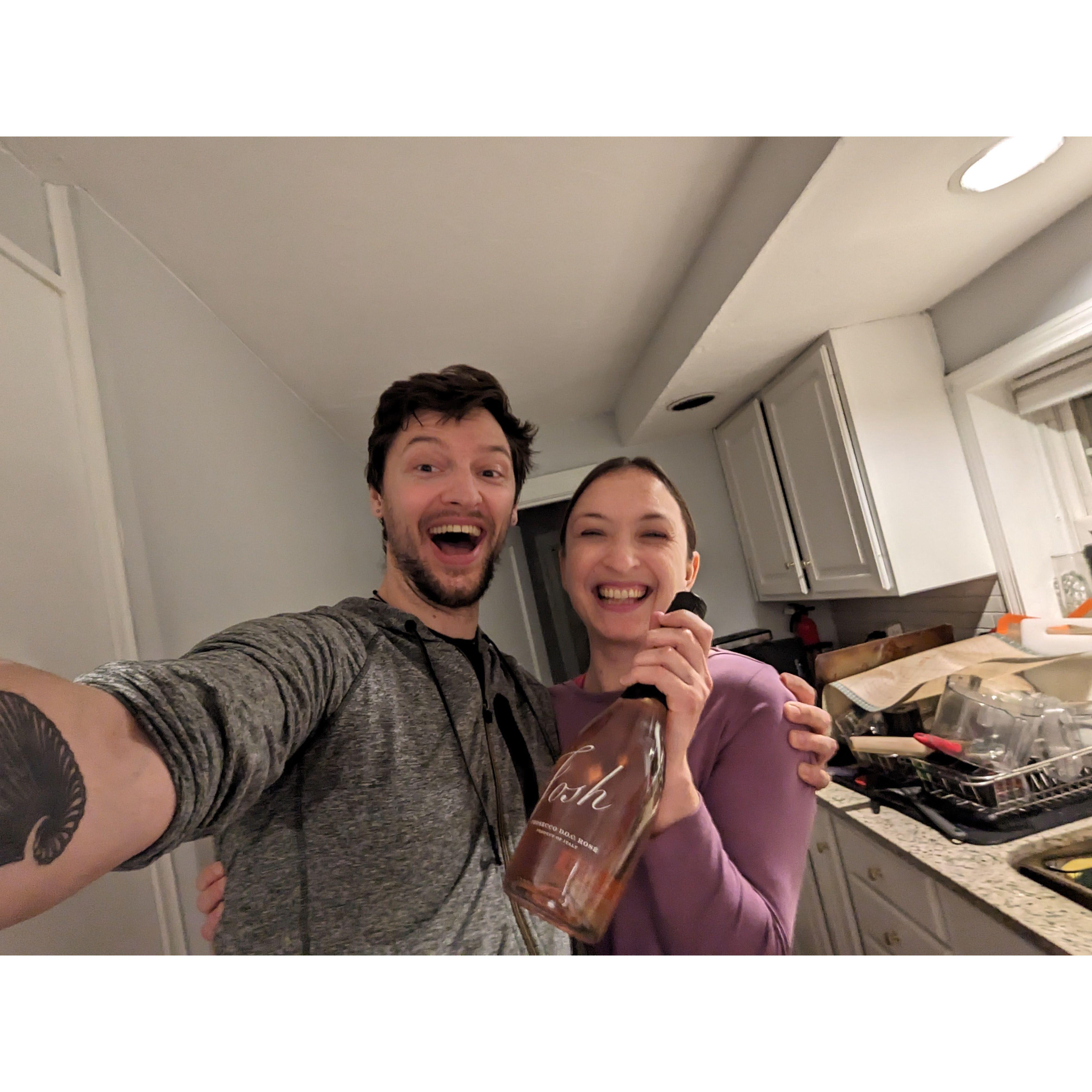 And then we became home owners ourselves!