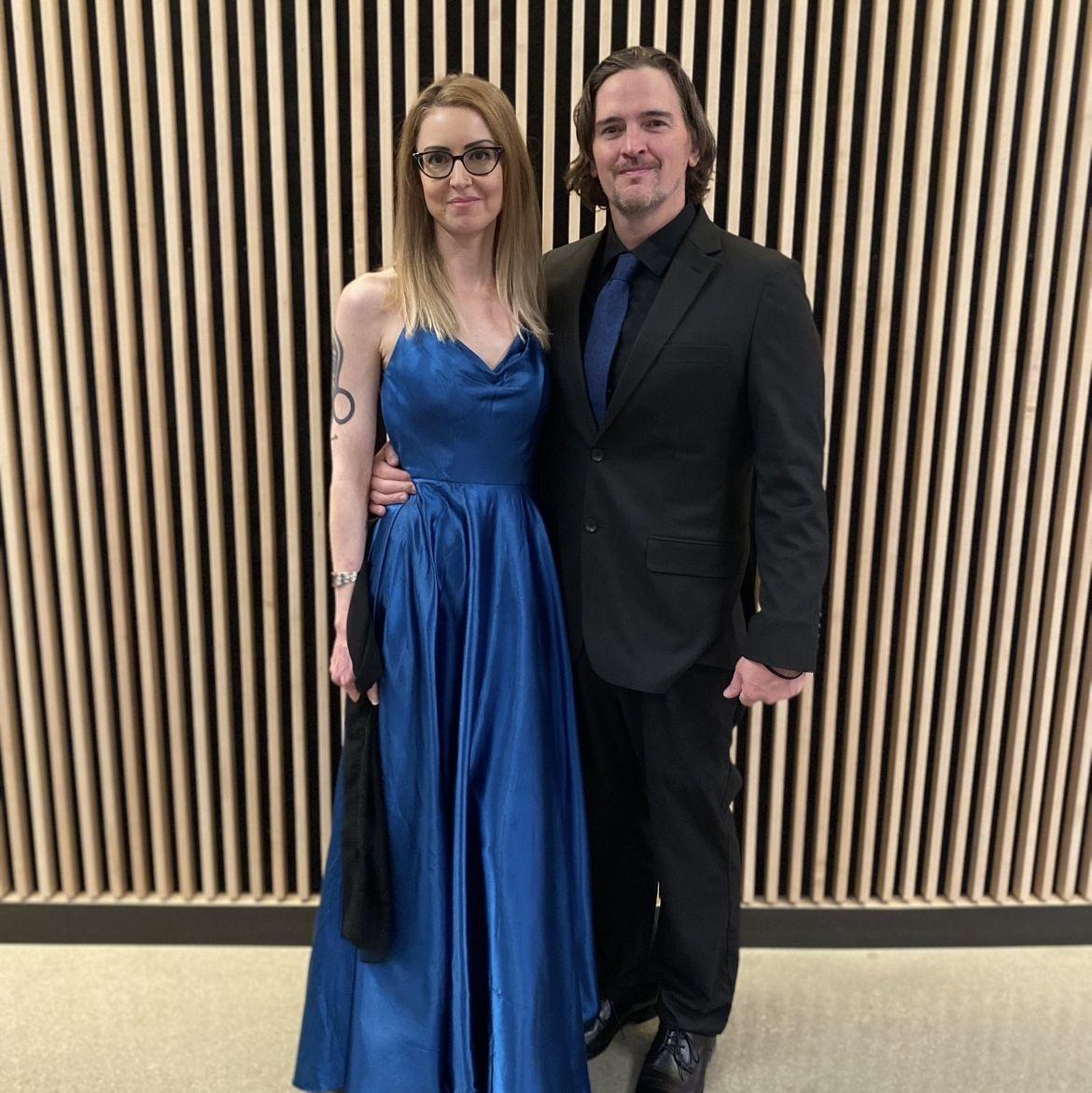 At a Veterans/Military Ball. Apr 2024