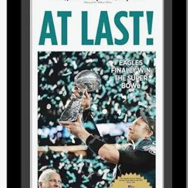 Creative Picture Frames 11" x 22" Black Newspaper Display Frame without Mat, News Article Glass Picture Frame with Hanging Hardware