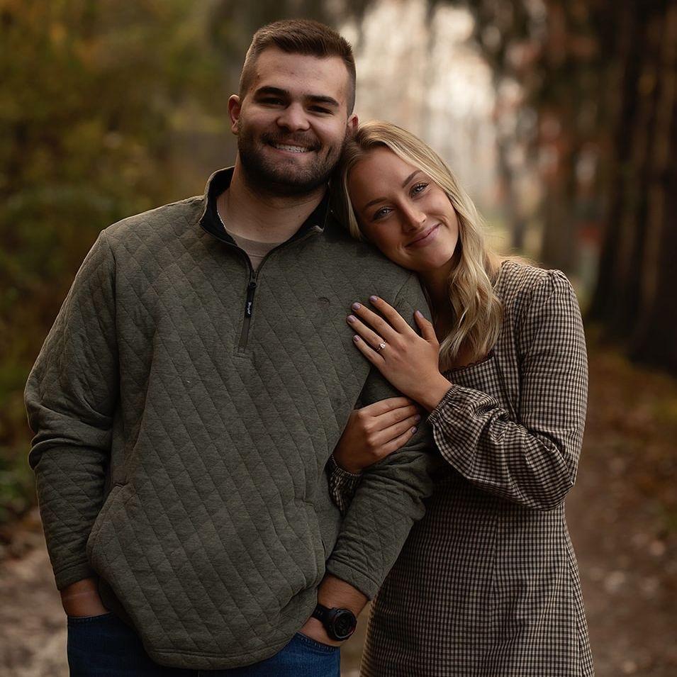 What I thought were family pictures turned into the biggest surprise ever! I said yes surrounded by so many people we love.