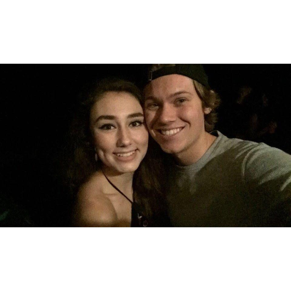 One of our first photos together, 11/11/2017