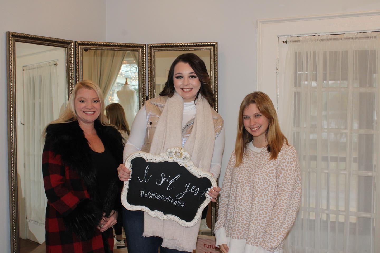 When i said yes to the dress!