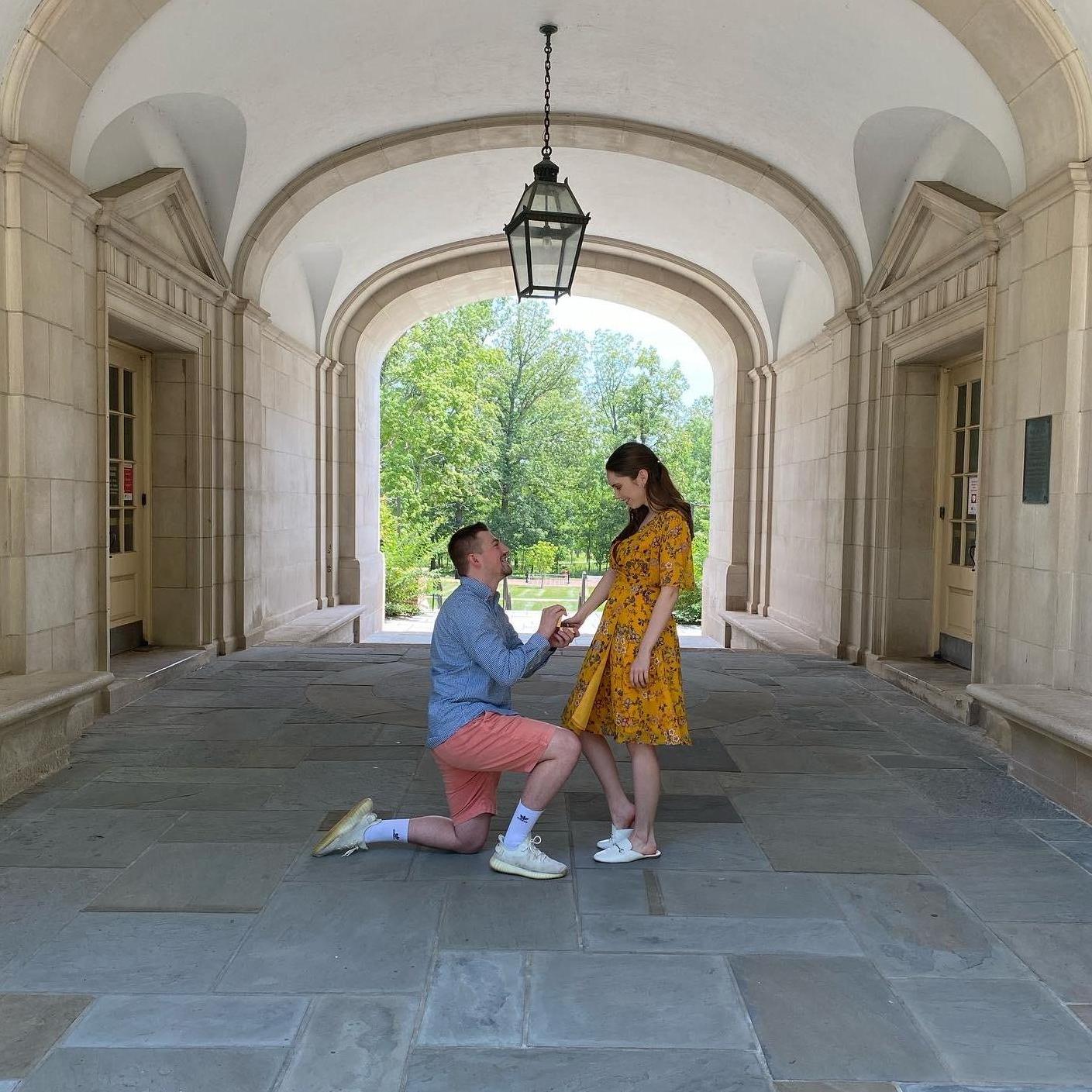 This photo was taken on August 9th under the Upham Arch. Best day of my life so far.