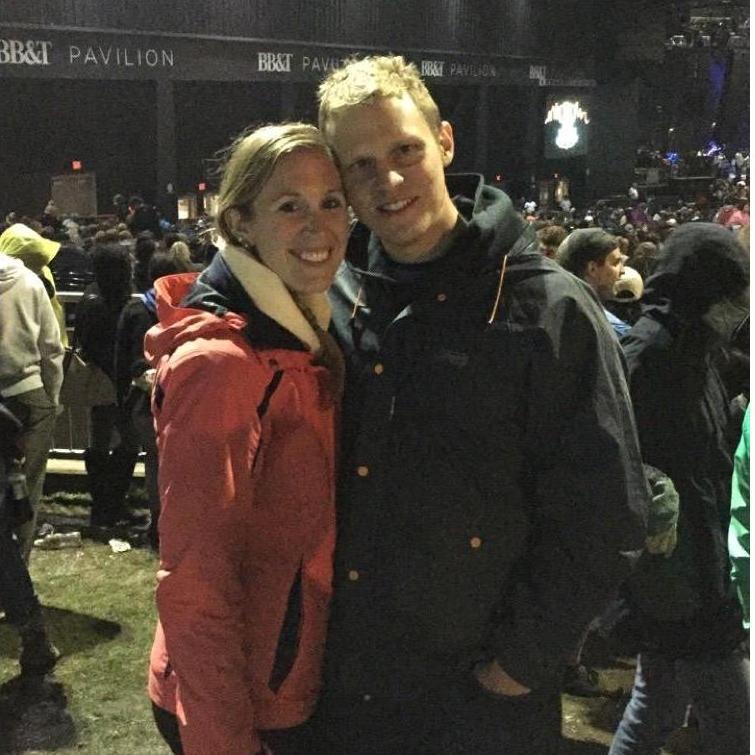 Joe loves attending concerts from one day events to weekend long festivals. He brought a new love of music into the relationship. Here we were enjoying the 104.5 Birthday Bash (May 2017).