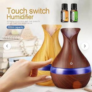 wood grain technology humidifier essential oil