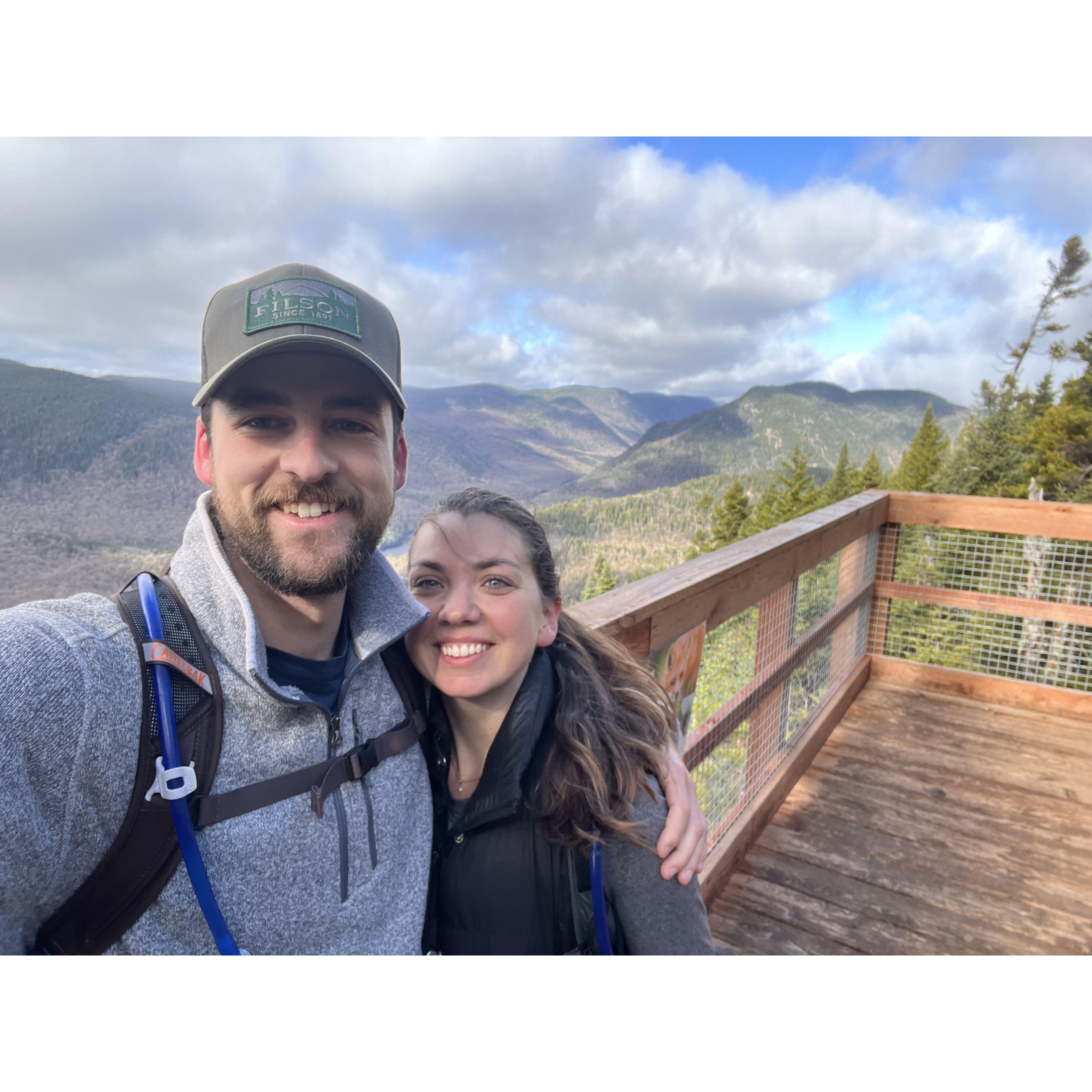 Hiking in Quebec!