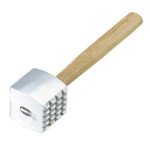 Valueline AMT11 Aluminum Meat Tenderizer w/ Wood Handle