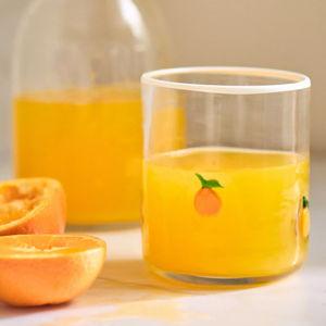 Icon Juice Glass - Orange