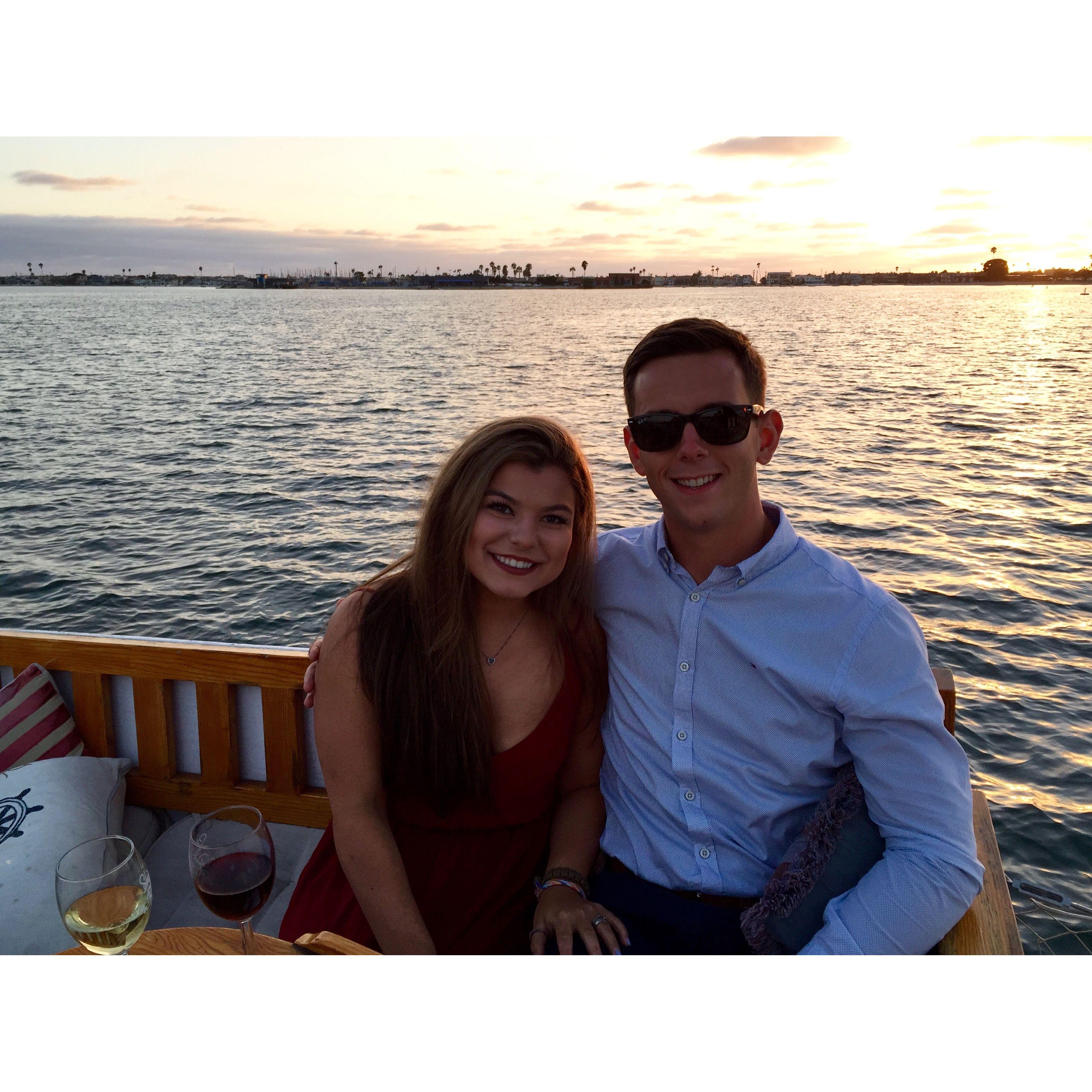 August 2016 - Sunset Cruise in San Diego, Ca