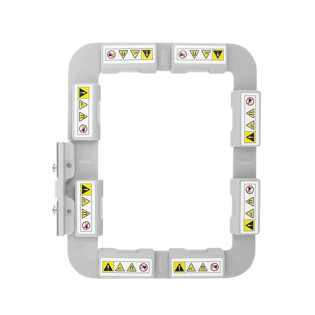 Sew Tech Magnetic Embroidery Hoop for Brother SE700 SE725 SE600 SE625 SE630 SE400 SE425 PE550D PE540D PE545 PE535 PE525 NS1750D NS1850D M380D Machine, 4"x4" Mighty Snap Magnet Frame