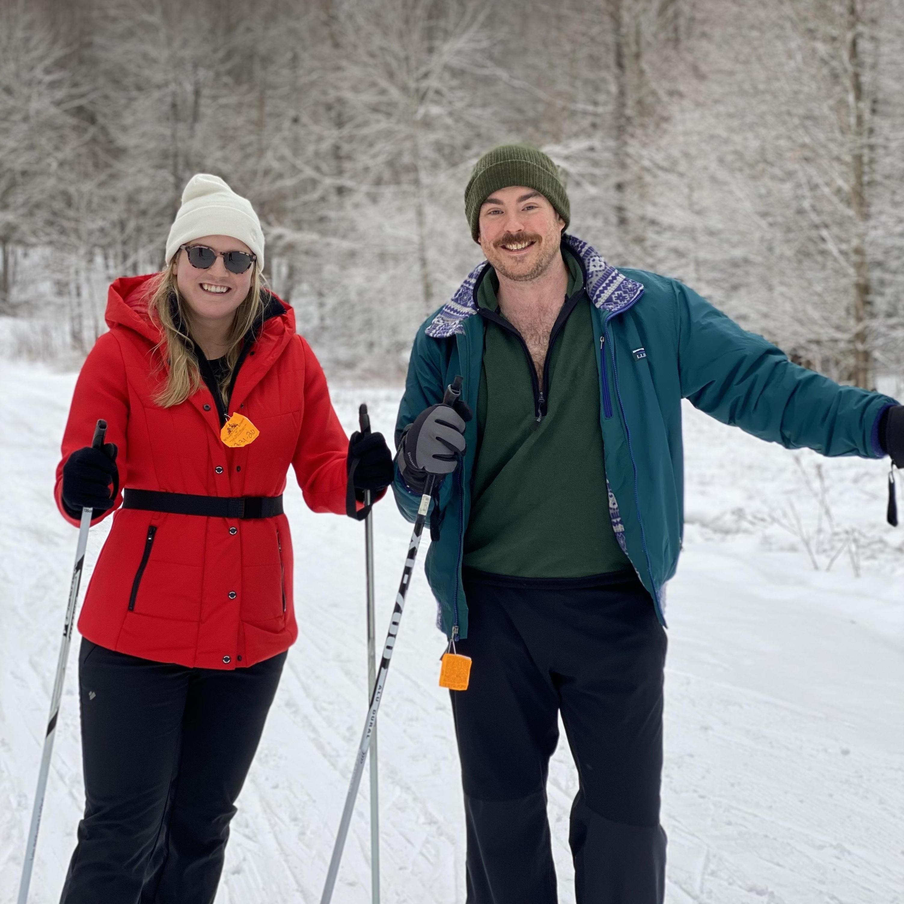 Cross country skiing in Chautauqua