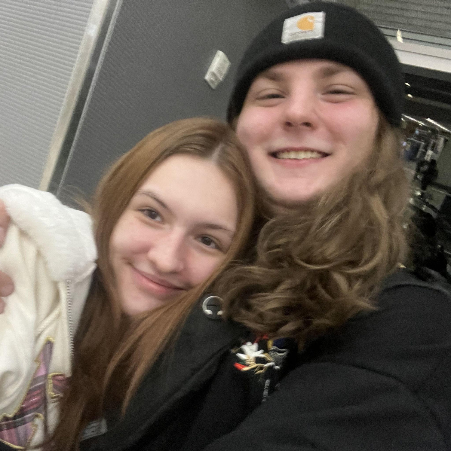 Us at the airport!