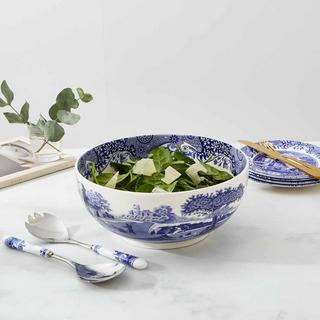 Blue Italian Deep Round Bowl