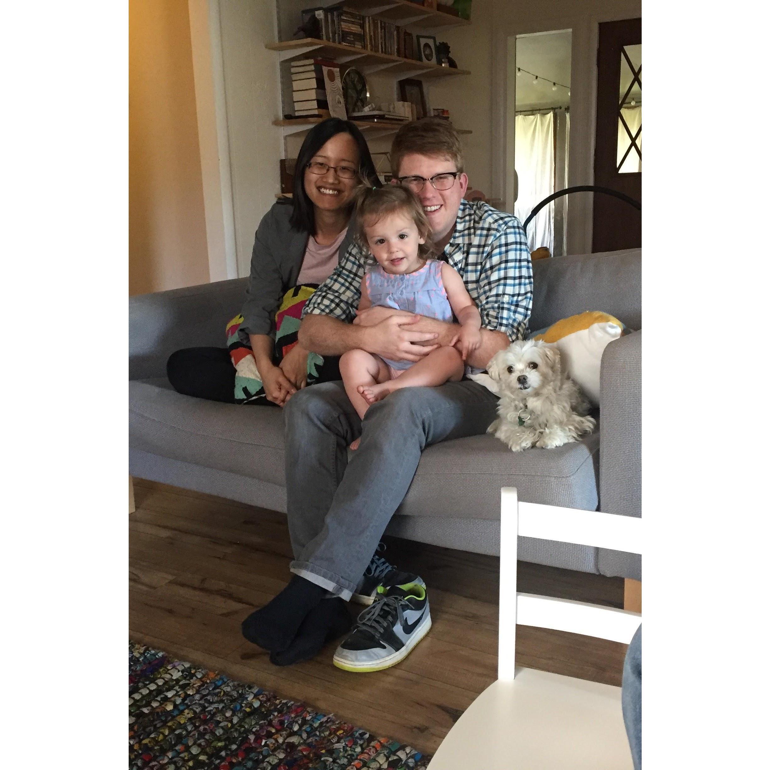 This is from our first trip to Tulsa. We love Hazel!