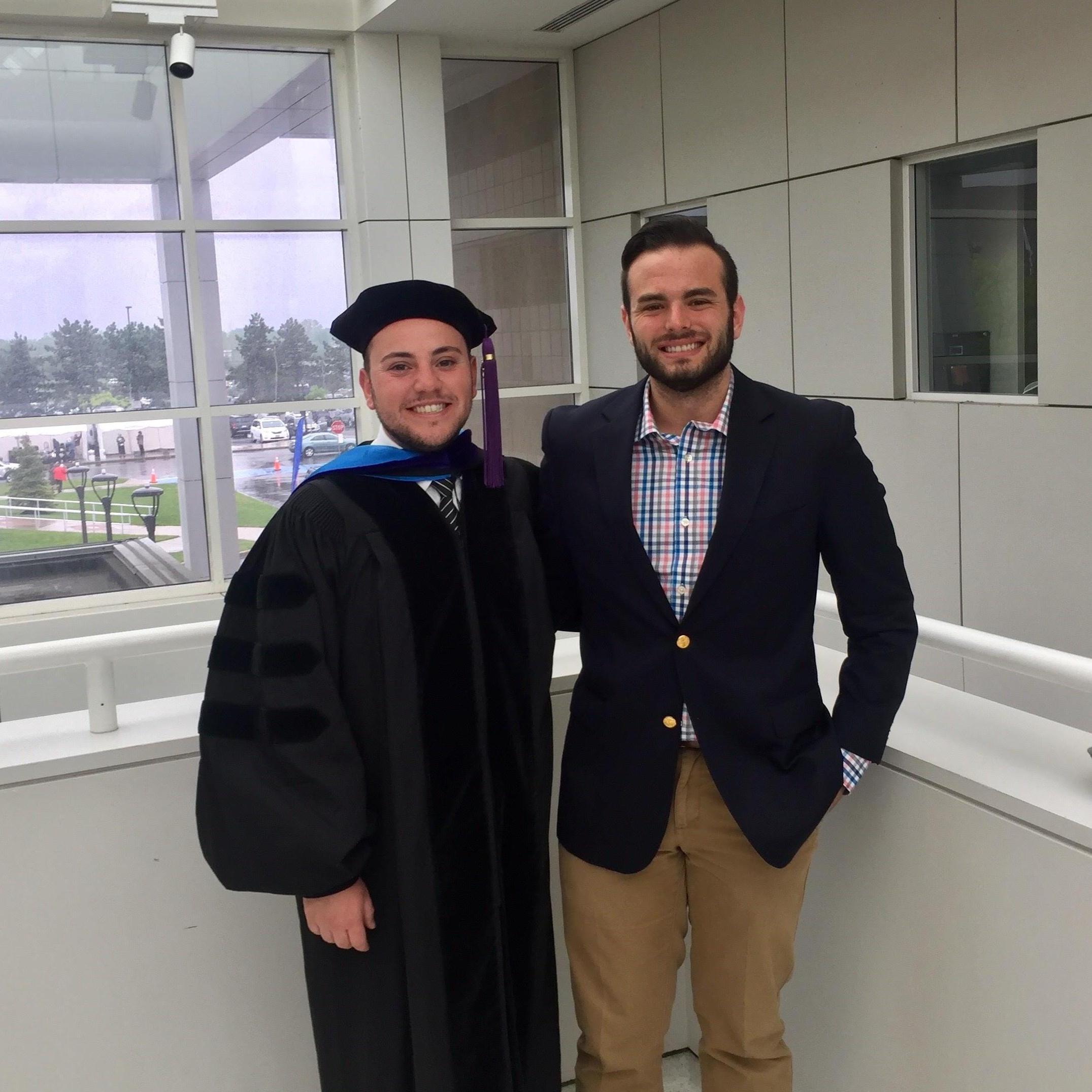 Patrick's law school graduation