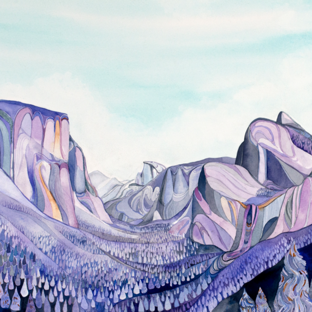 Yosemite Tunnel View Painting