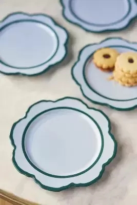 Lyla Solid Side Plates, Set of 4