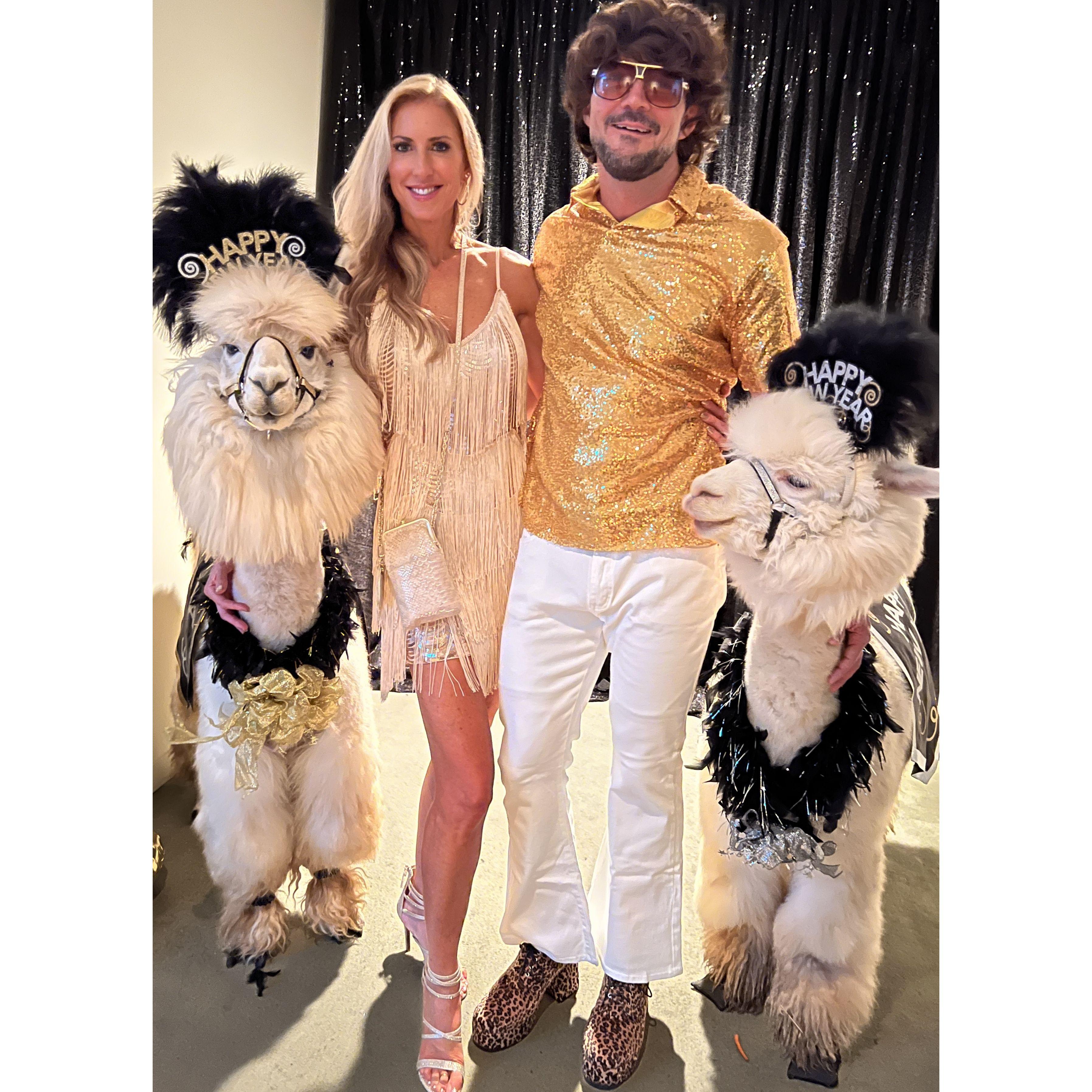 New Year's Eve...Studio 54 Theme:)