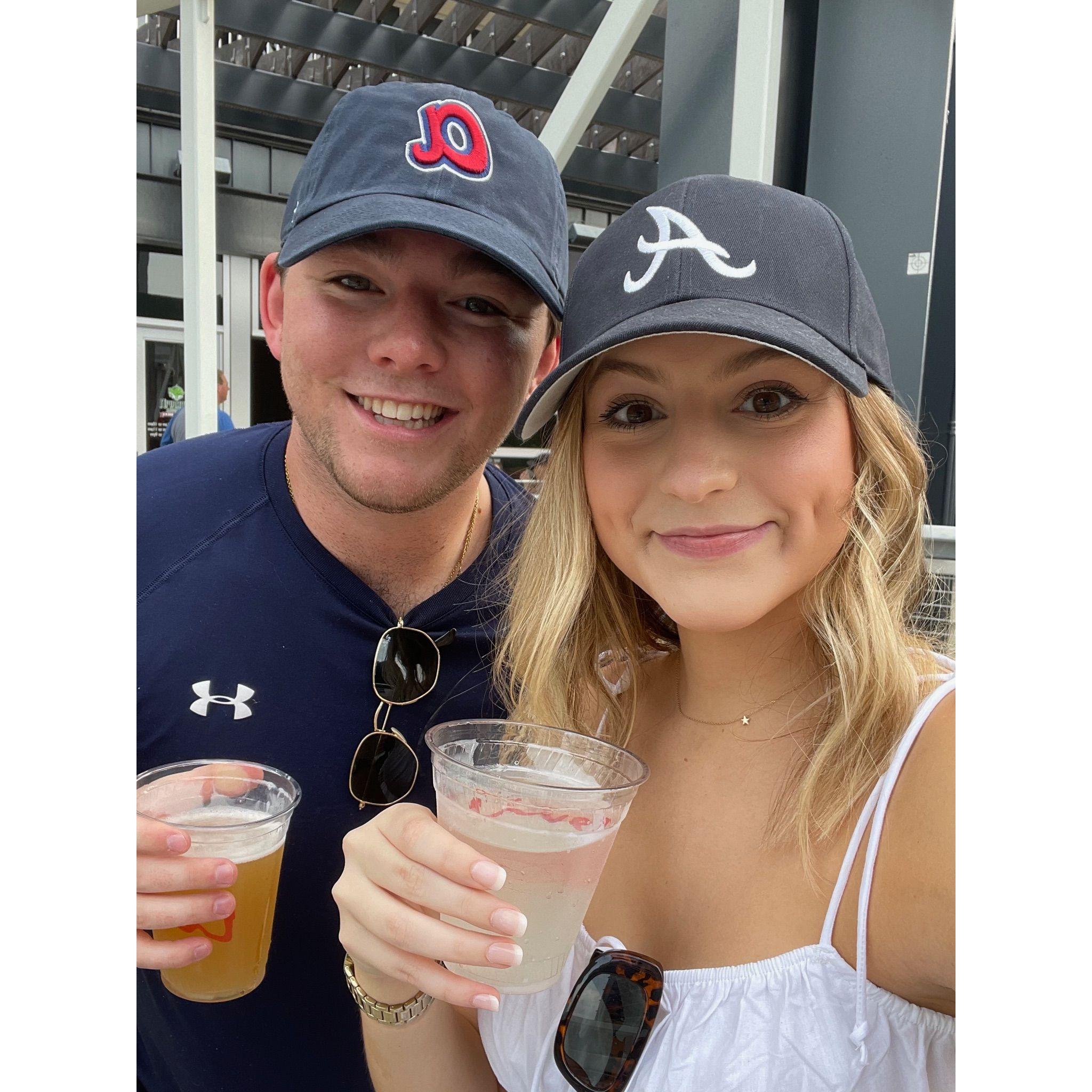 August 2021: First Braves game