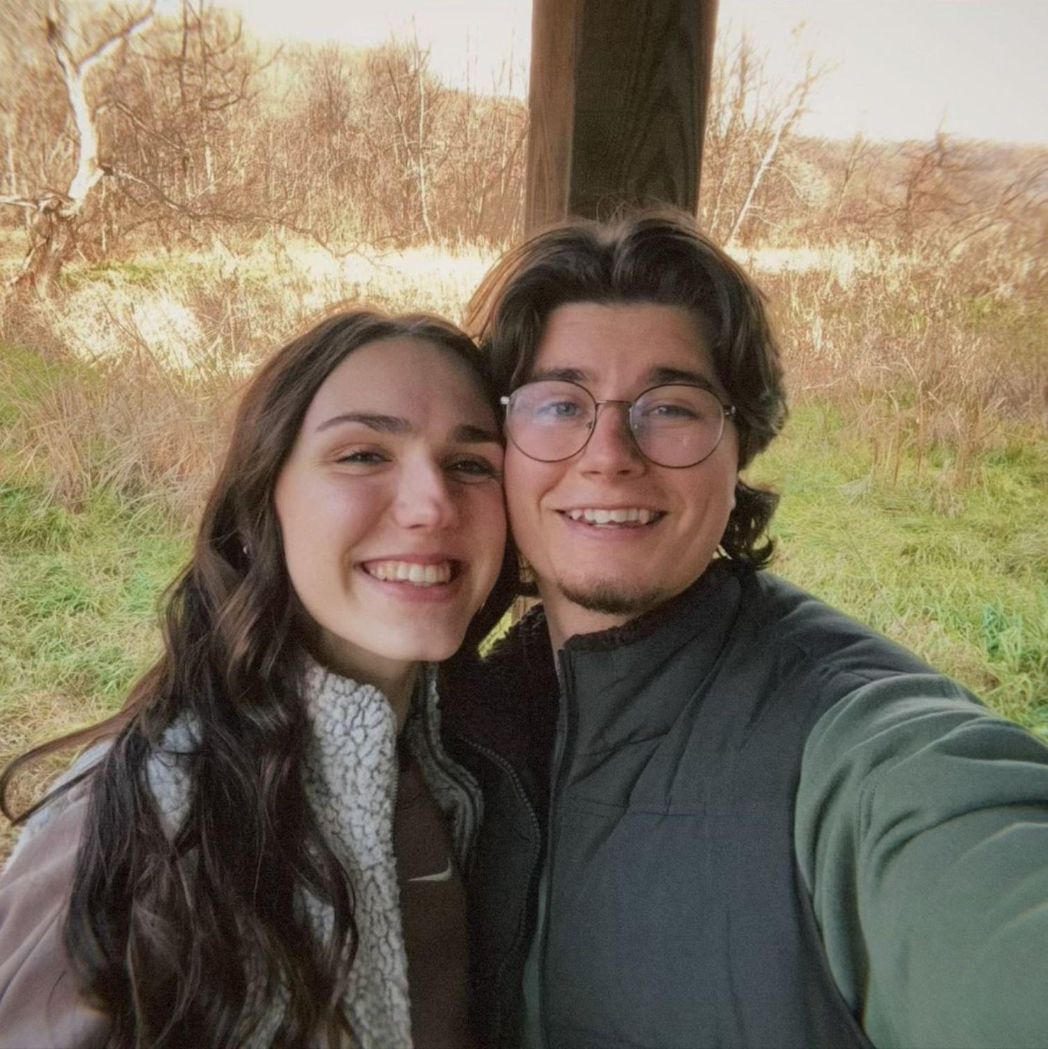 Right before he proposed!