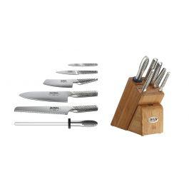 Global- 7-Piece Takashi Knife Block Set