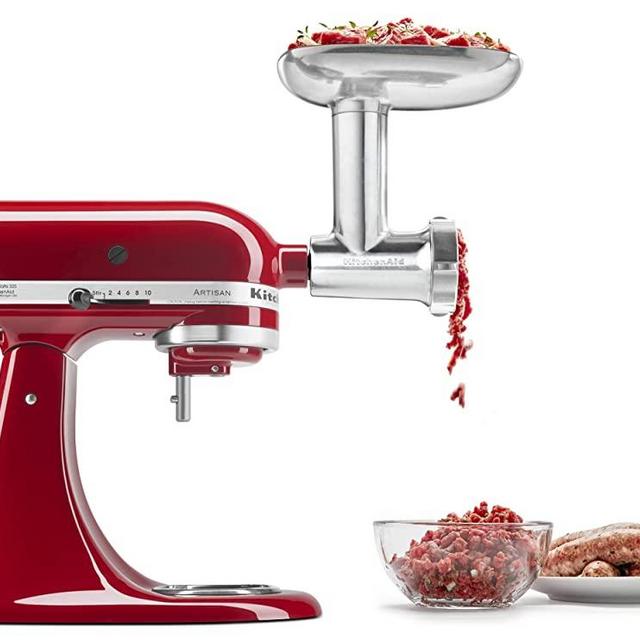KitchenAid KSMMGAQ Metal Food Grinder Attachment