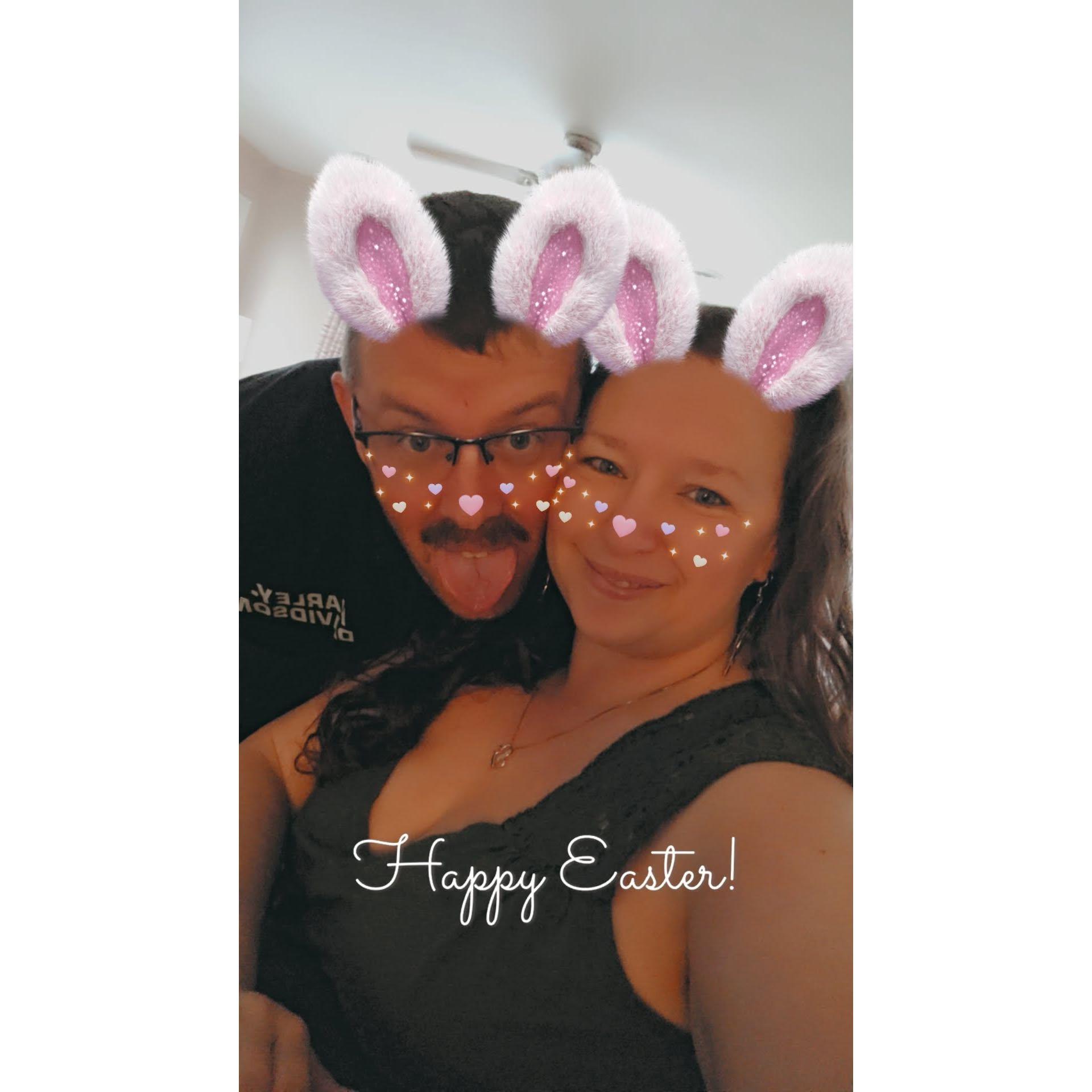 Our first Easter together was so much fun!!!