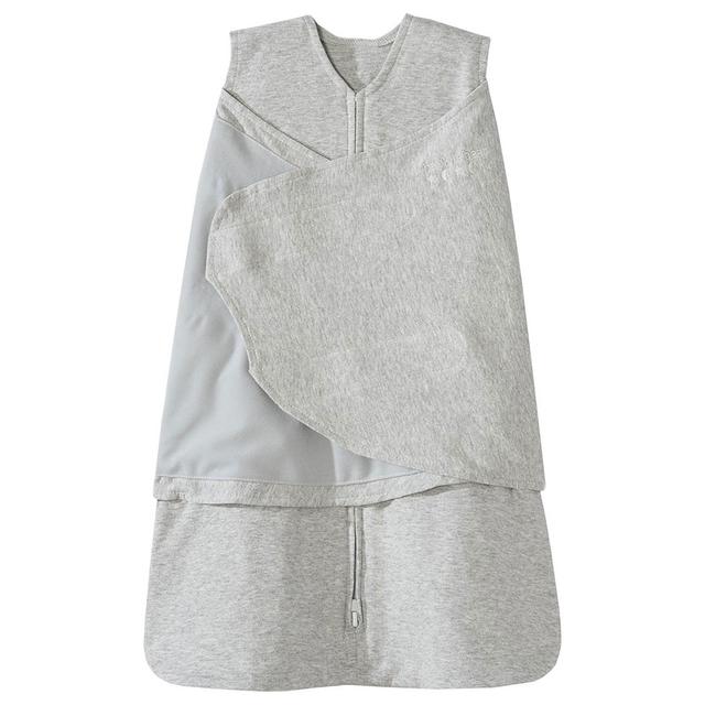 Halo Sleepsack 100% Cotton Swaddle, Heather Gray, Small