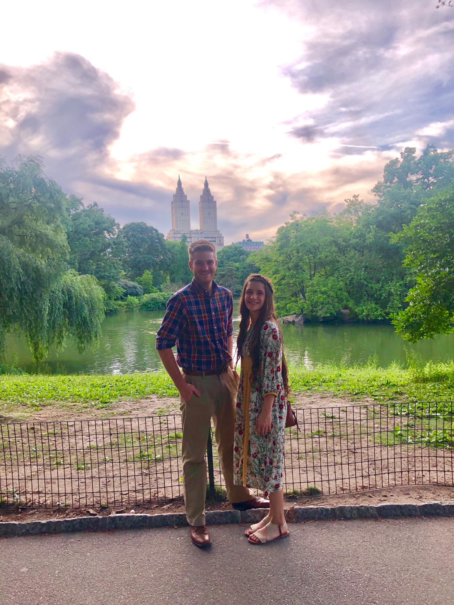Our first date