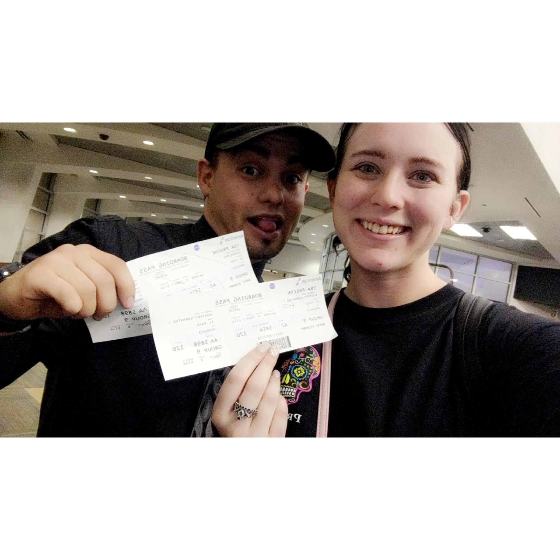 On our way to Vegas.