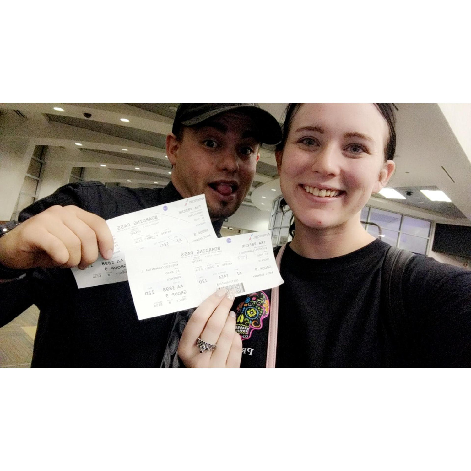 On our way to Vegas.