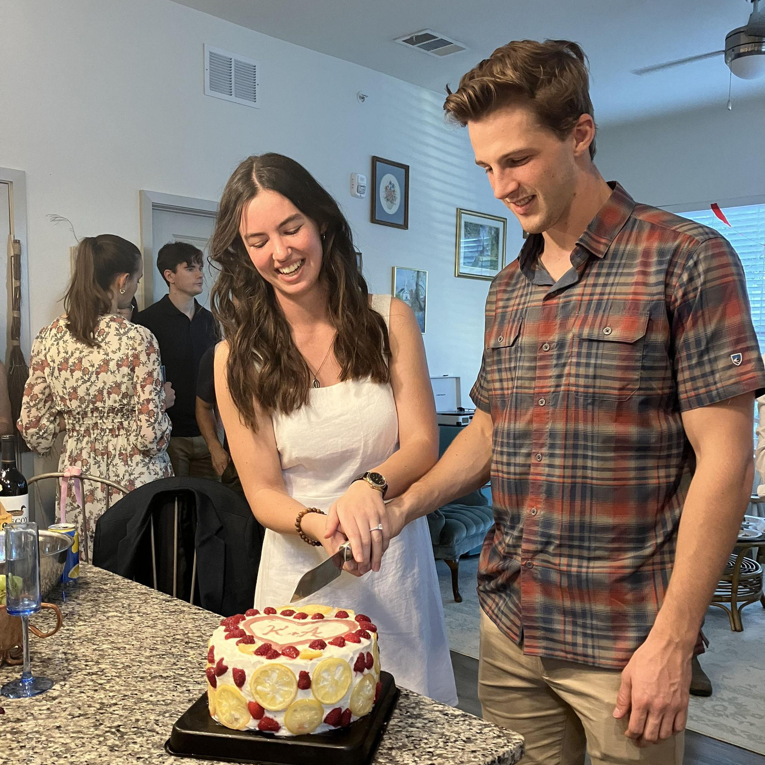 Engagement Party with college friends.
