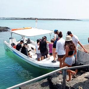 Boat Tour of Las Tintoreras Islets for Two