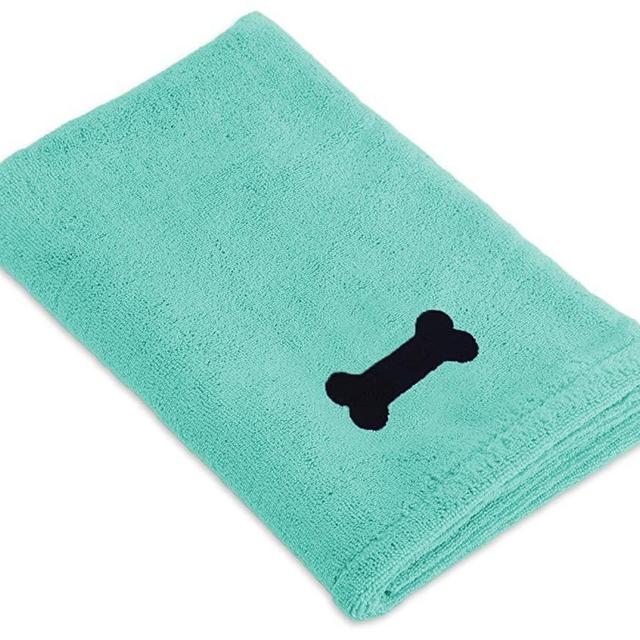 Bone Dry Embroidered Pet Towel