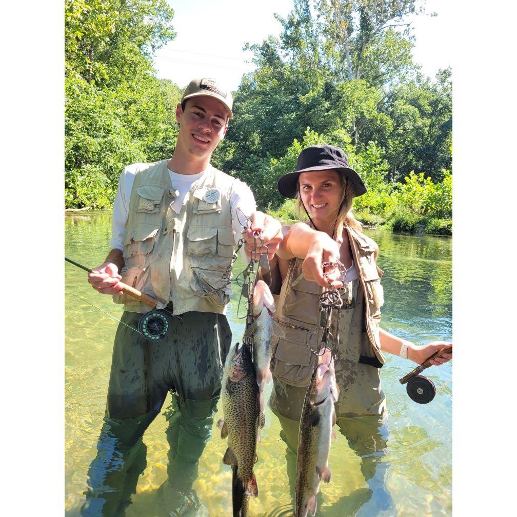 July 2022 - One of our many fly fishing trips to Liz's family cabin in Montauk.