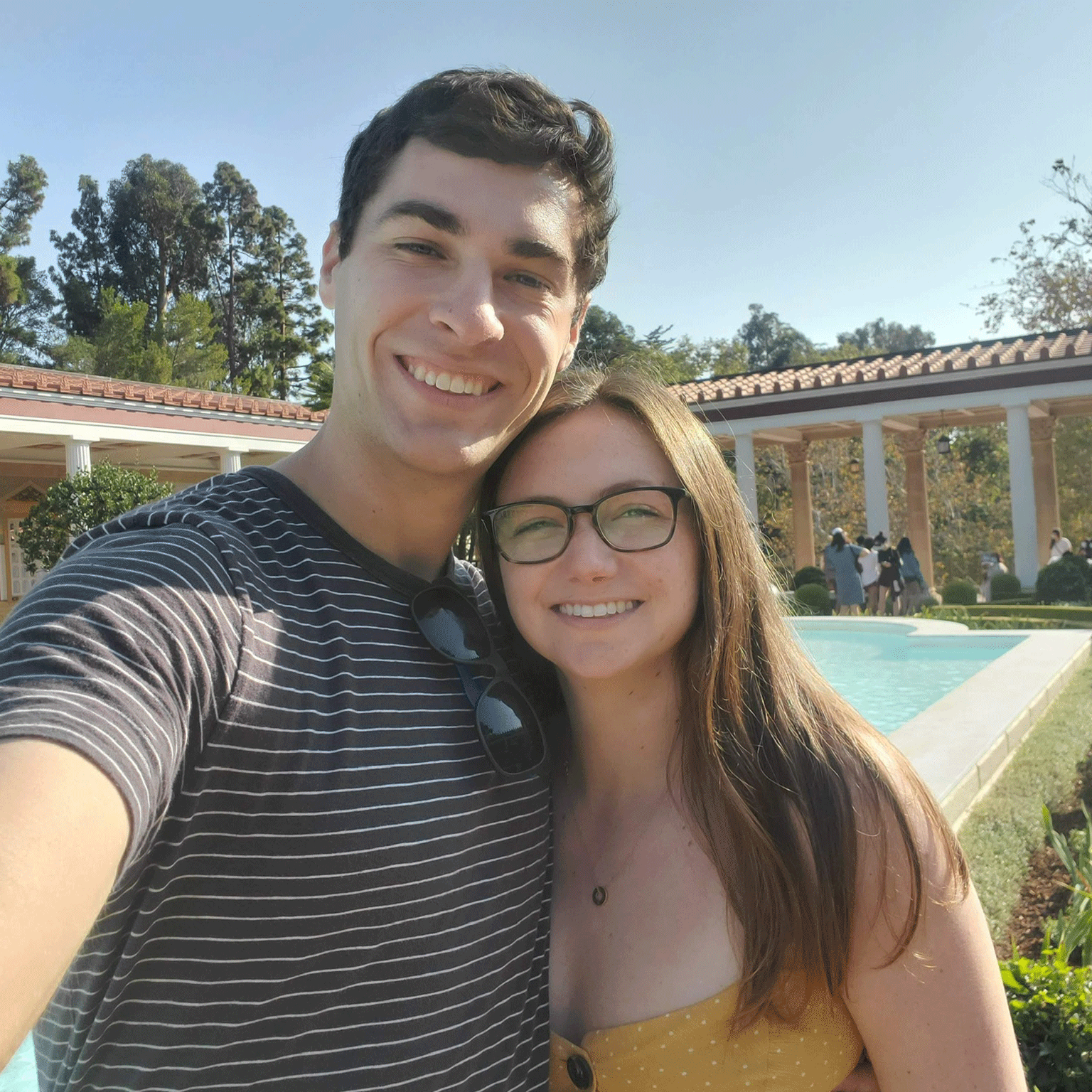 A wonderful date at the Getty Villa