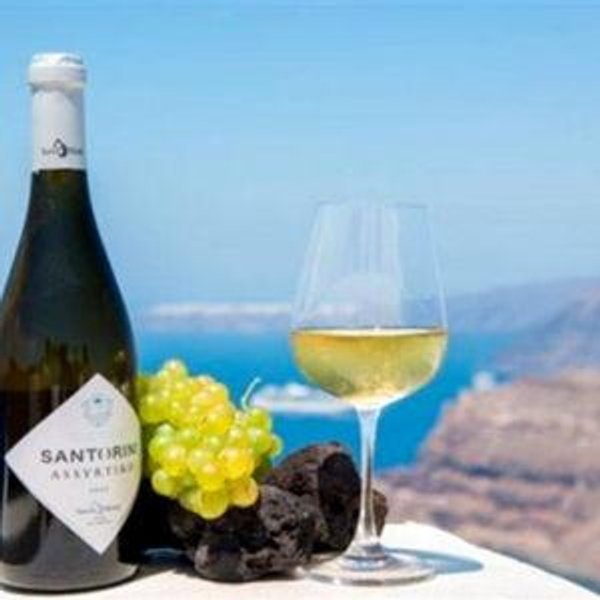 Santorini wine tasting and tapas (for 2)