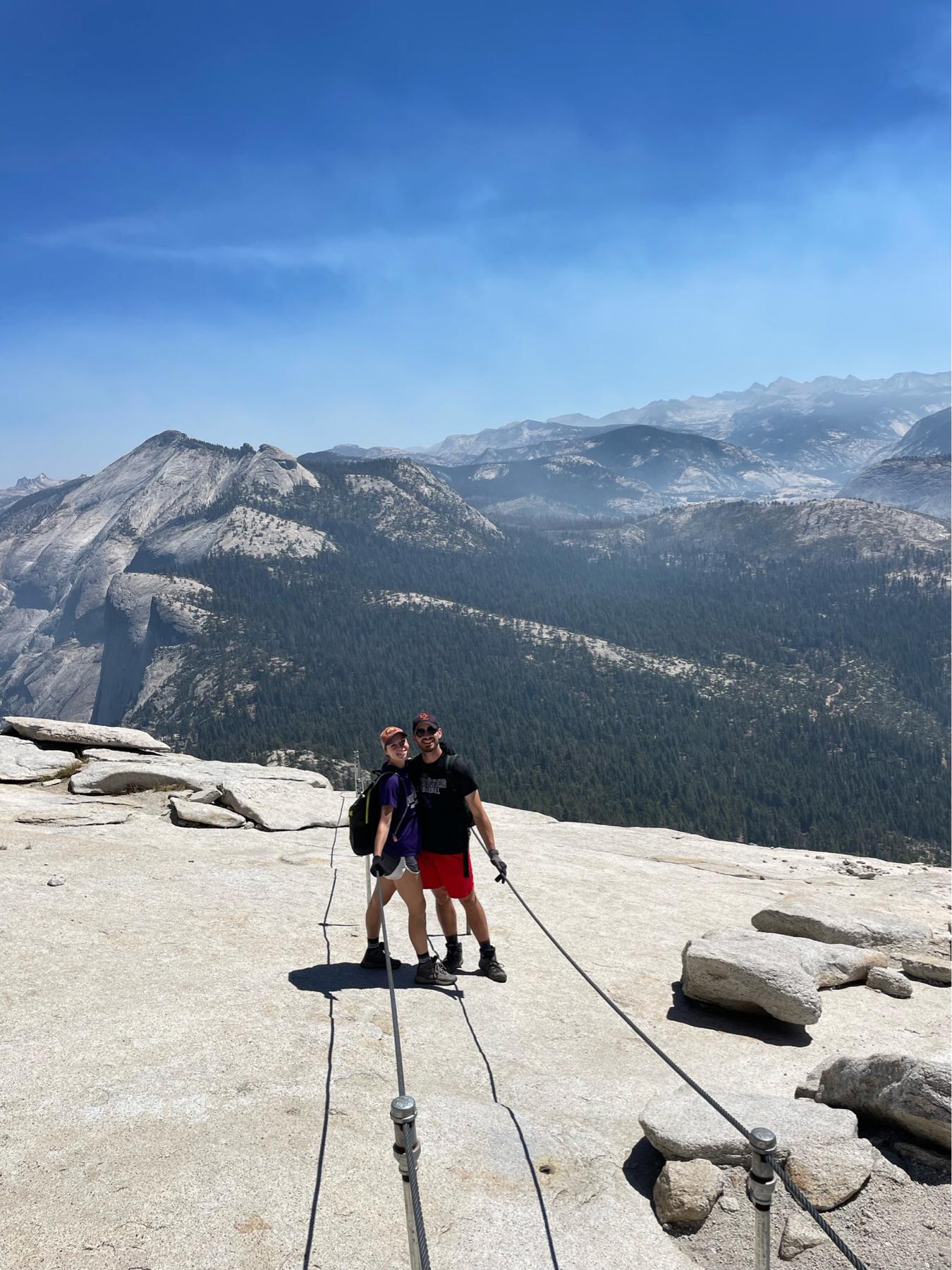 Hiking Half Dome, Yosemite National Park