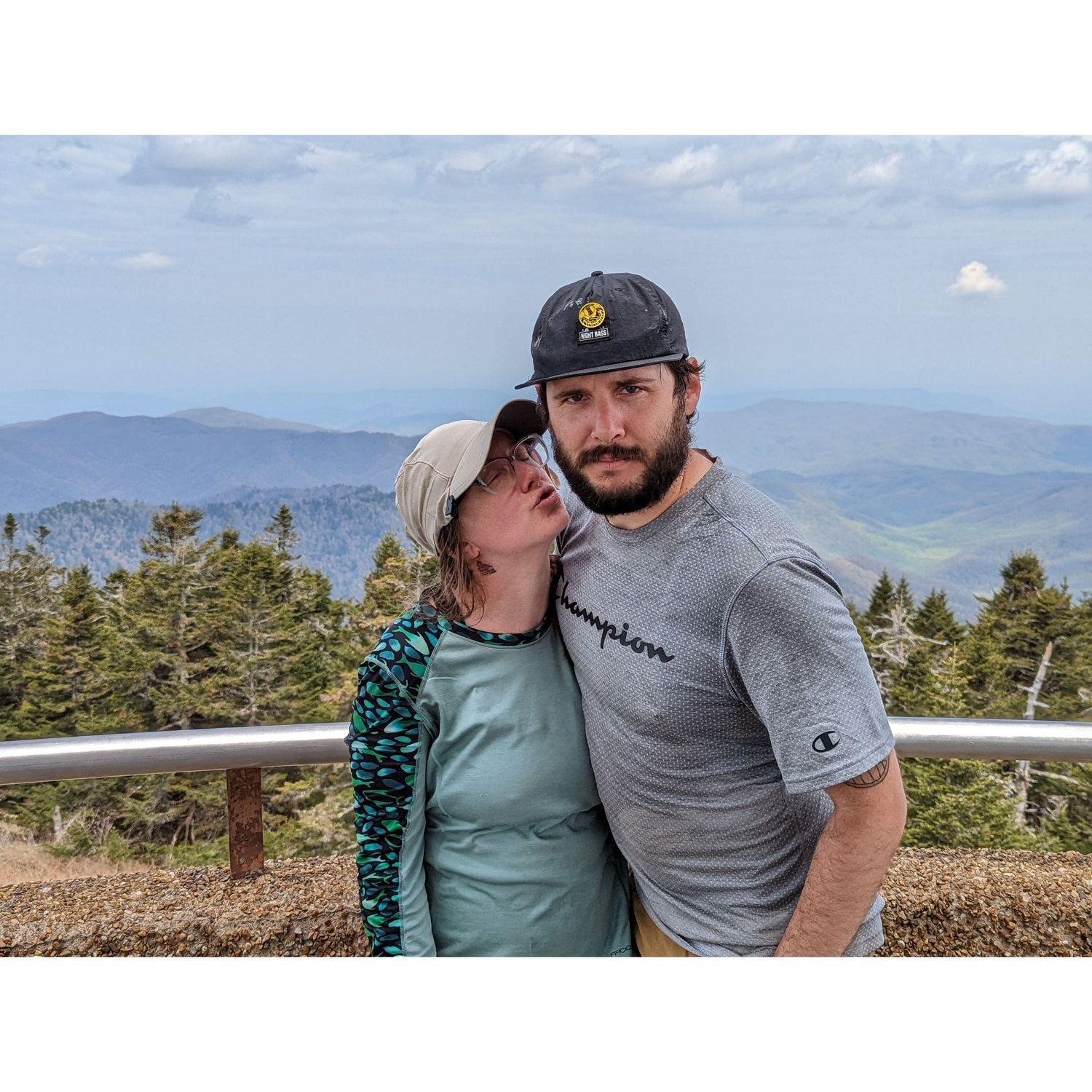 Clingman's Dome - highest peak on the AT, NC, 2022.