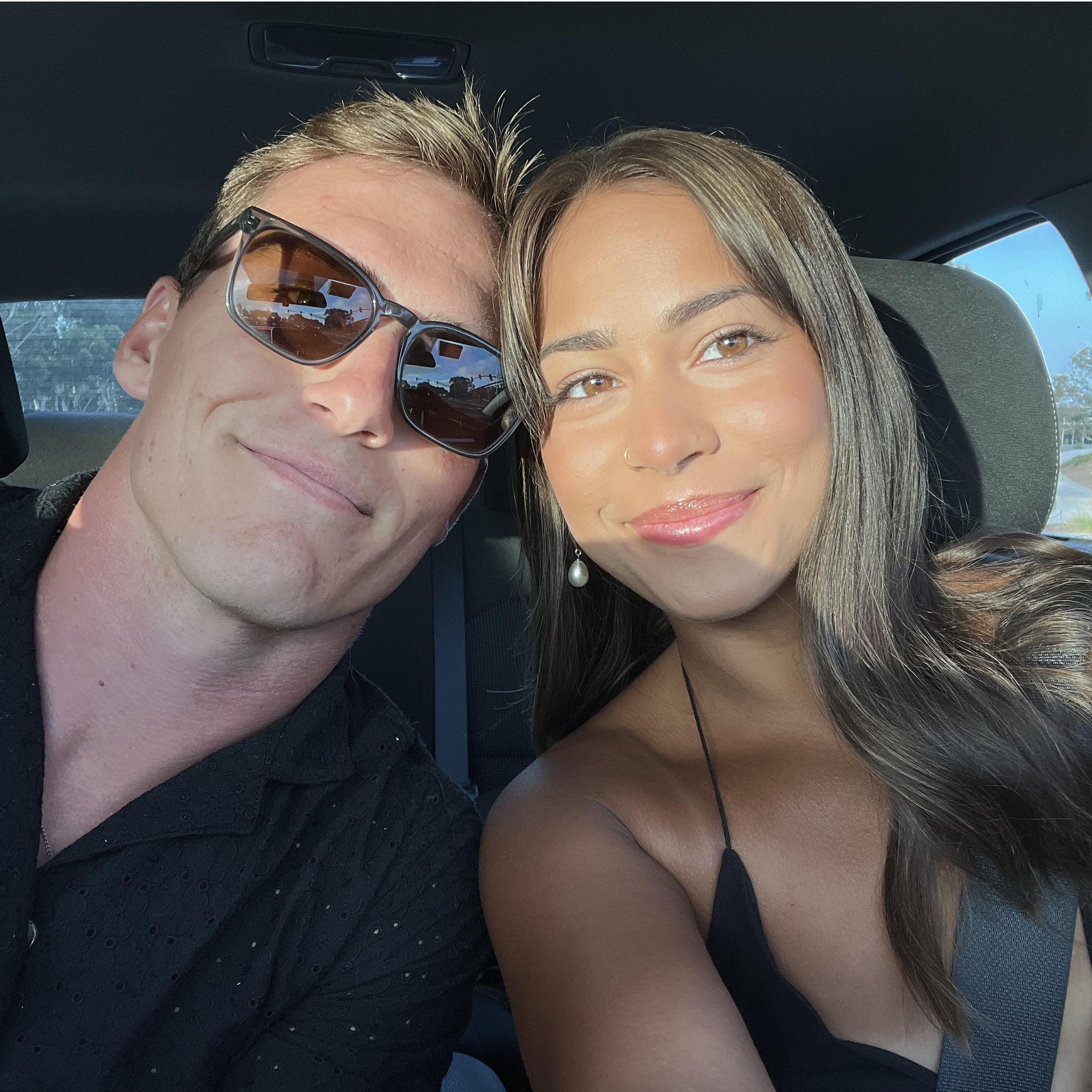 Last pic as bf & gf!