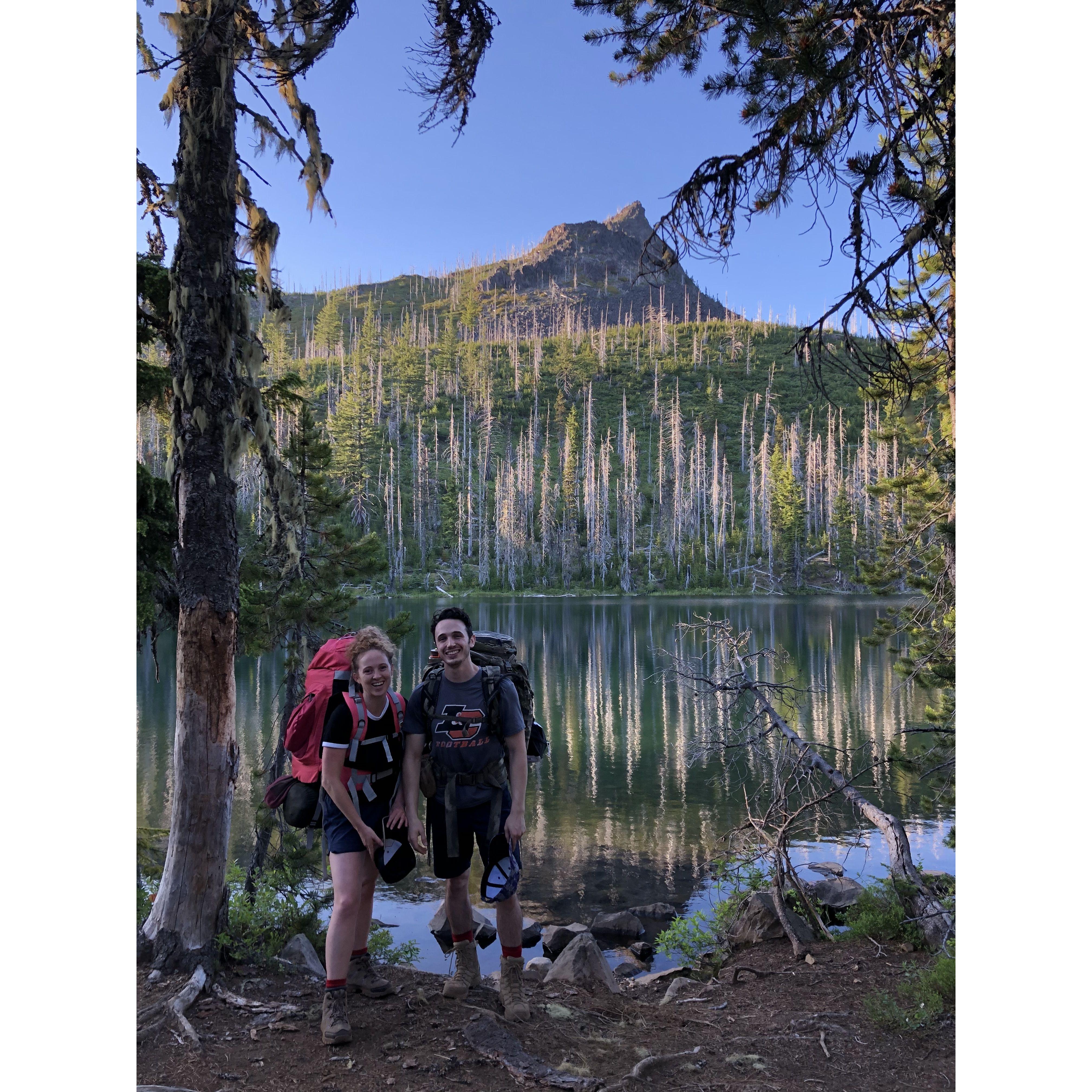 Mowich Lake backpacking trip