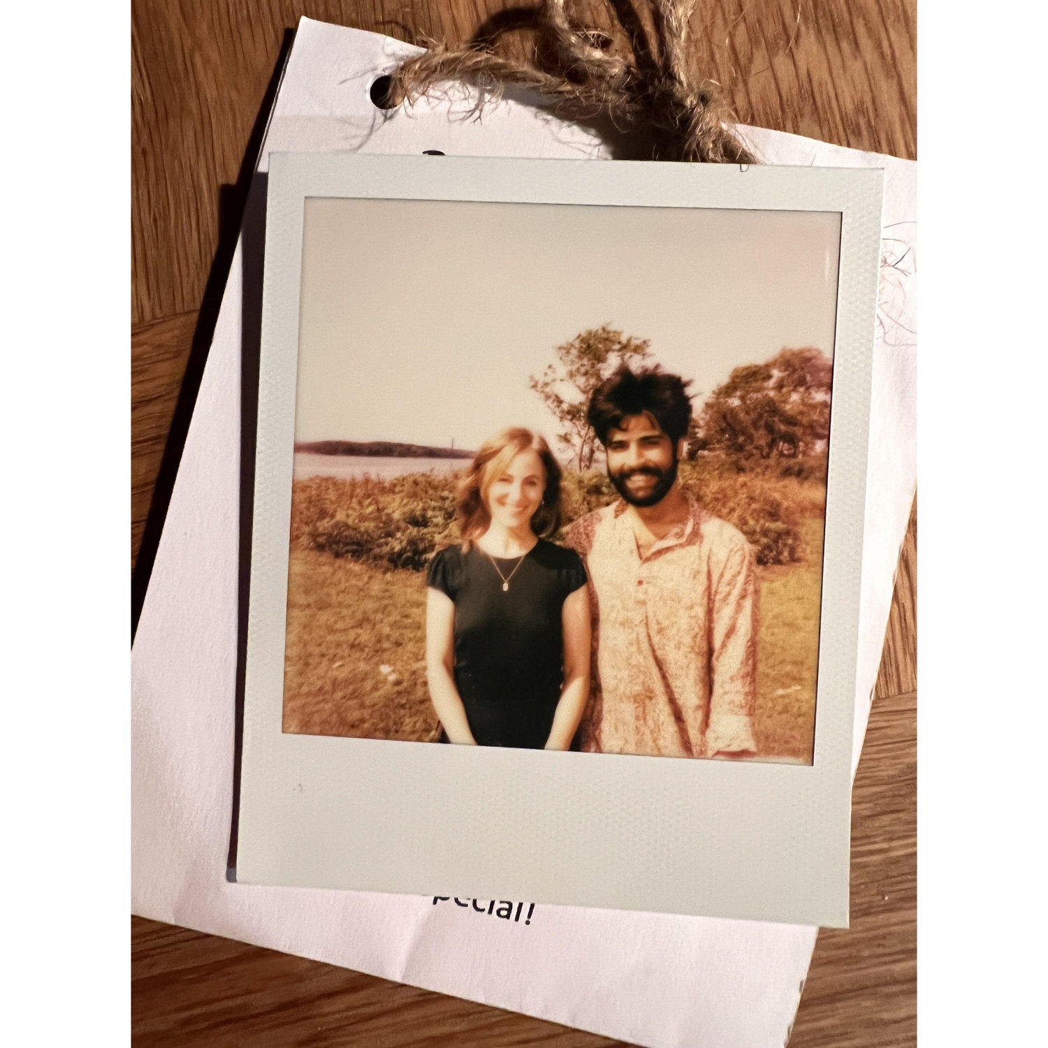 The actual day we knew we wanted to be married, at Delia and Derek's wedding near Bearnstow, where we met!